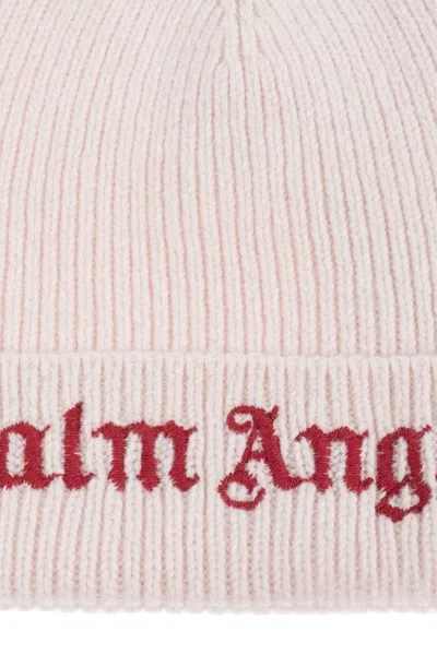 Palm Angels Kids Logo Embroidered Cap