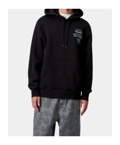 Carhartt Hooded Kangaroo Pocket Sweater In Black