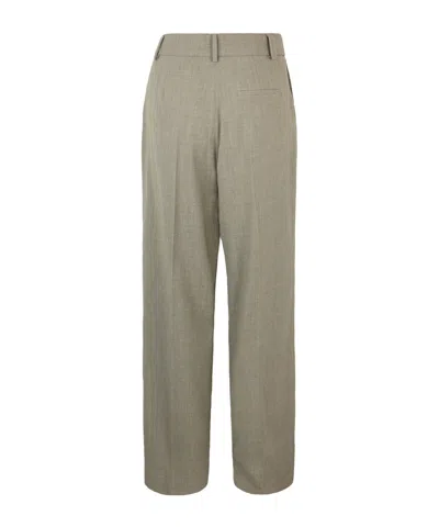 Liu •jo Pleated Zipper Casual Pants In Gray