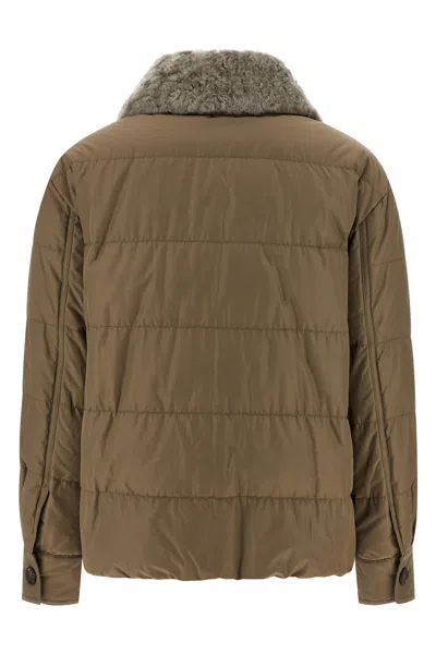 Brunello Cucinelli Monile Sherling Down Jacket