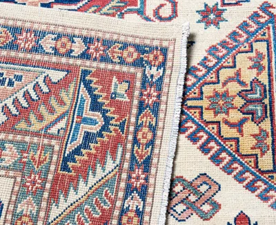 Bashian One Of A Kind Pak Kazak 640496 4'10''x6'8'' Area Rug