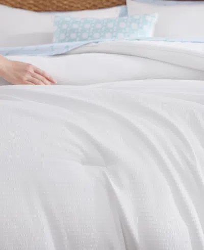 Tommy Bahama Seersucker Solid Comforter Set In Neutral