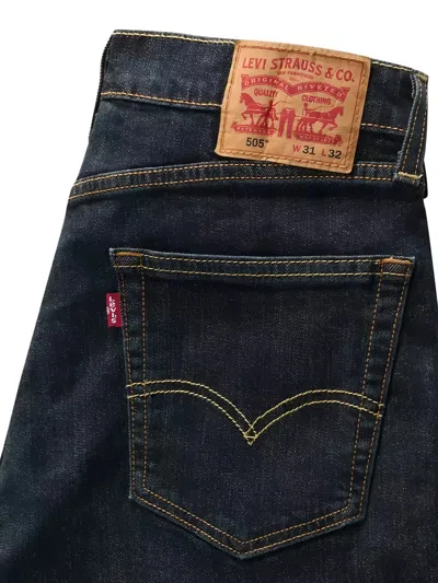 Levi's 505 Regular Fit Jeans In Blue