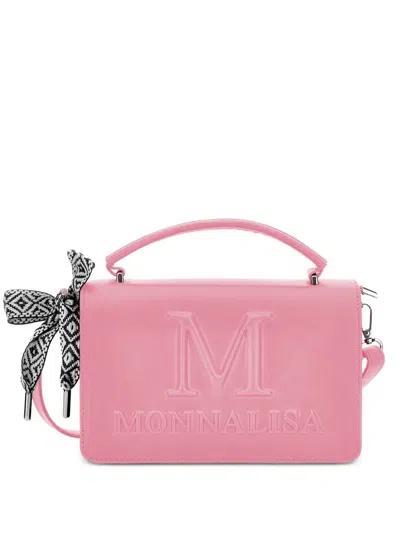 Monnalisa Logo-embossed Shoulder Bag