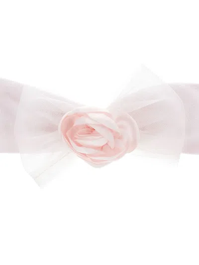 Monnalisa Floral-accent Hair Band In Pink