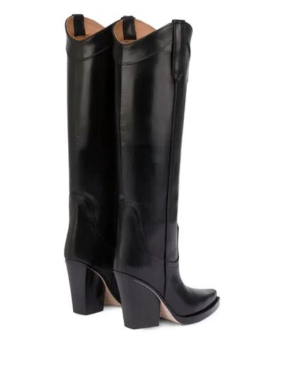 Paris Texas El Dorado Calf Leather Pointed-toe Boots