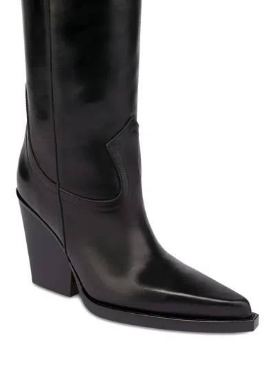 Paris Texas El Dorado Calf Leather Pointed-toe Boots