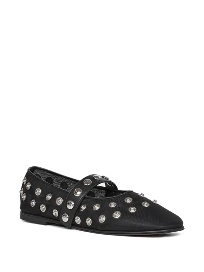 Stella Mccartney Popper-embellished Round-toe Flats