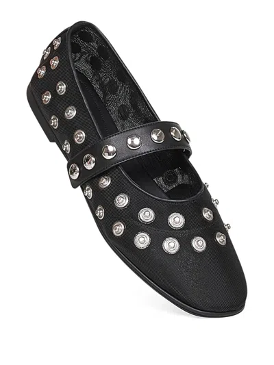 Stella Mccartney Popper-embellished Round-toe Flats