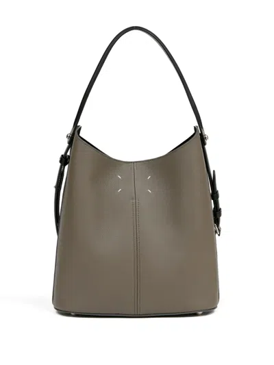 Maison Margiela Dress-age Dual-strap Leather Shoulder Bag