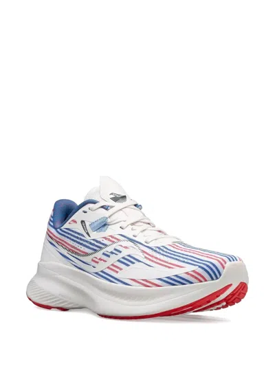 Saucony Guide 15 "white" Sneakers In Blue