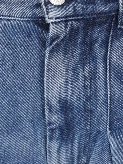 Isabel Marant High-waisted Straight Blue Jeans In Blue