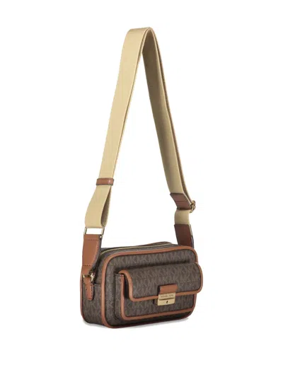 Michael Kors Bradshaw Monogram Flap-pocket Shoulder Bag