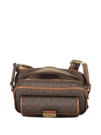 Michael Kors Bradshaw Monogram Flap-pocket Shoulder Bag