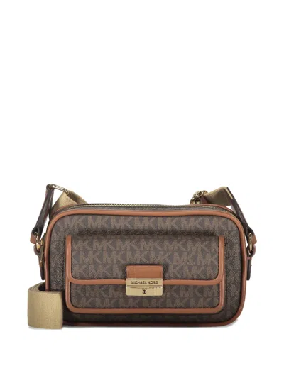 Michael Kors Bradshaw Monogram Flap-pocket Shoulder Bag
