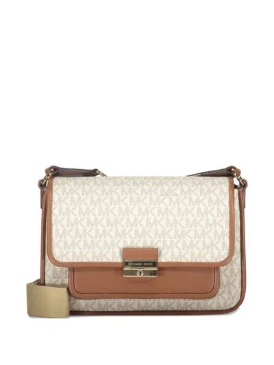 Michael Kors Bradshaw Monogram Flap Shoulder Bag