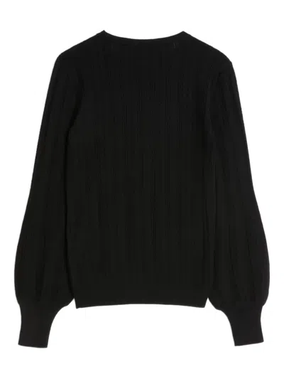 Valentino Wollpullover Frau Schwarz Xs In Black