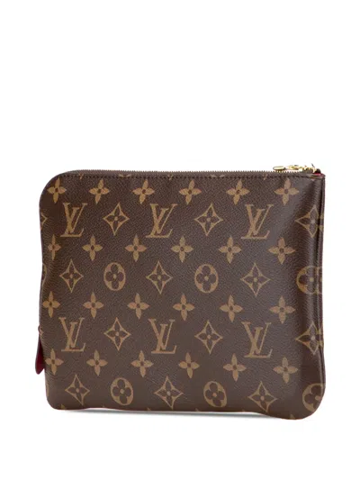 Pre-owned Louis Vuitton 2017 Monogram Etui Voyageur Pm Clutch Bag