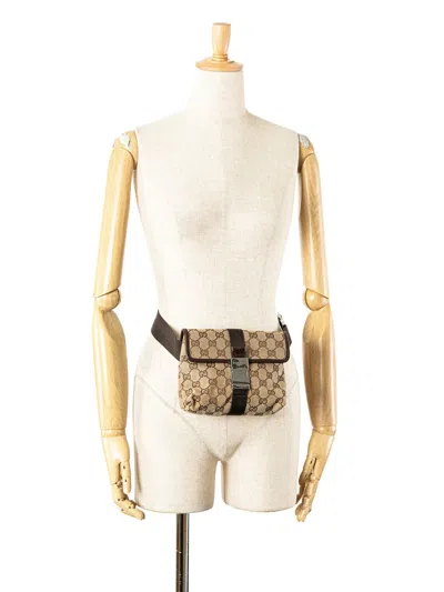 Pre-owned Gucci 2000-2015 Gg Canvas Belt Bag