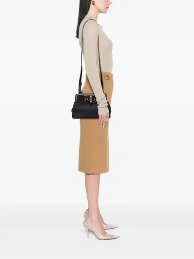 Pre-owned Bvlgari 2000-2025 Canvas Isabella Rossellini Satchel