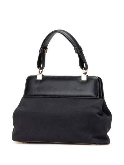 Pre-owned Bvlgari 2000-2025 Canvas Isabella Rossellini Satchel