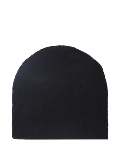 Market Intarsia Knit Beanie In Black