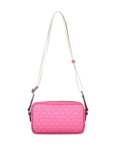Michael Kors Bradshaw Monogram Flap Shoulder Bag