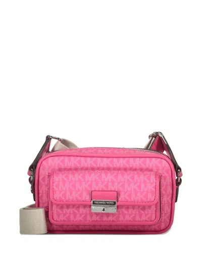 Michael Kors Bradshaw Monogram Flap Shoulder Bag