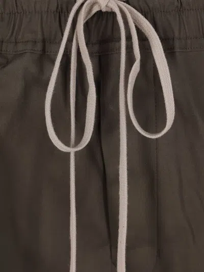 Rick Owens Elastic Waist Casual Pants