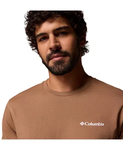 Columbia Men's Mounty Graphic T-shirt In Brown