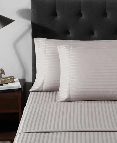 Vera Wang Dobby Stripe 290-thread Count Cotton 4-pc. Sheet Set, Queen