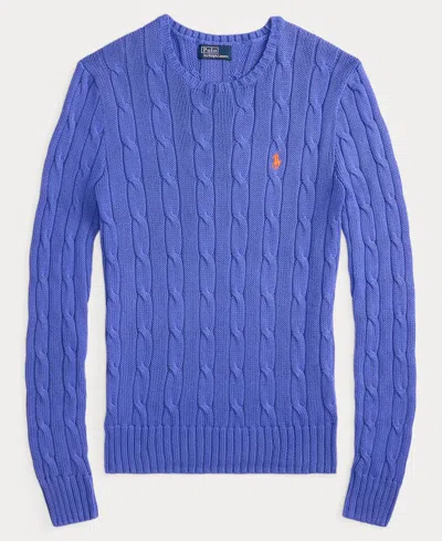 Polo Ralph Lauren Women's Cable-knit Cotton Crewneck Sweater