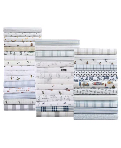 Eddie Bauer Printed 100% Cotton Percale 3-pc. Sheet Set, Twin