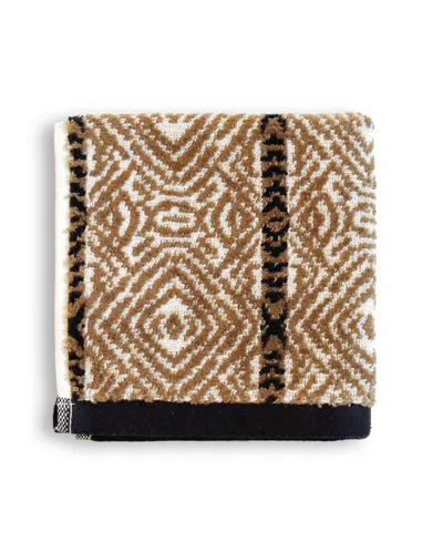 Rochelle Porter Tiger Cotton Washcloth, 13" X 13"