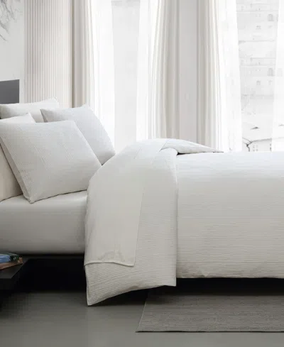 Vera Wang Bark Texture Cotton Jacquard 3-pc. Comforter Set, Queen