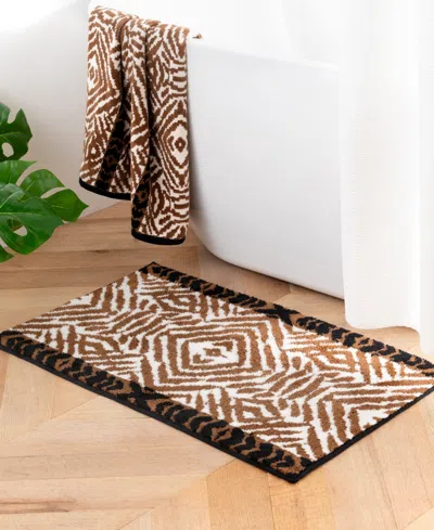 Rochelle Porter Tiger Cotton Washcloth, 13" X 13"