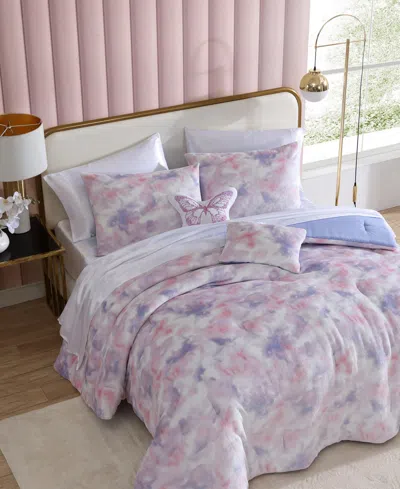 Betsey Johnson Sunset Tie Dye Plush 4-pc. Comforter Set, Twin