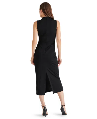 Steve Madden Women's Mo Mock Neck Midi Dress In Black