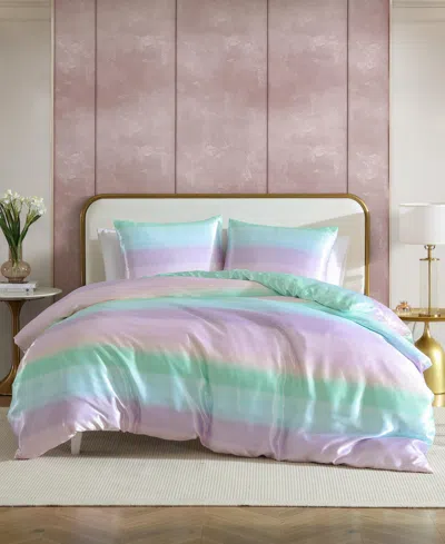 Betsey Johnson Ombre Satin Reversible 2-pc. Duvet Cover Set, Twin