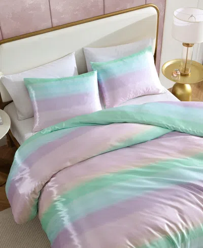 Betsey Johnson Ombre Satin Reversible 2-pc. Duvet Cover Set, Twin
