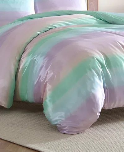 Betsey Johnson Ombre Satin Reversible 2-pc. Duvet Cover Set, Twin