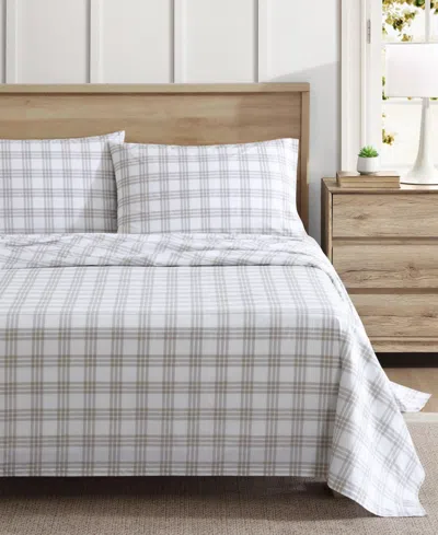 Eddie Bauer Printed 100% Cotton Percale 3-pc. Sheet Set, Twin