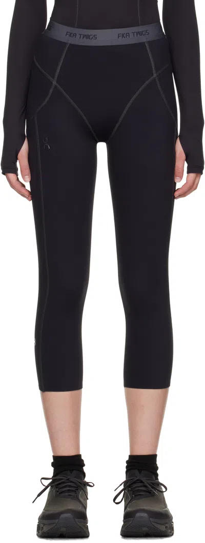 On Black Fka Twigs Editi Studio Sport Leggings
