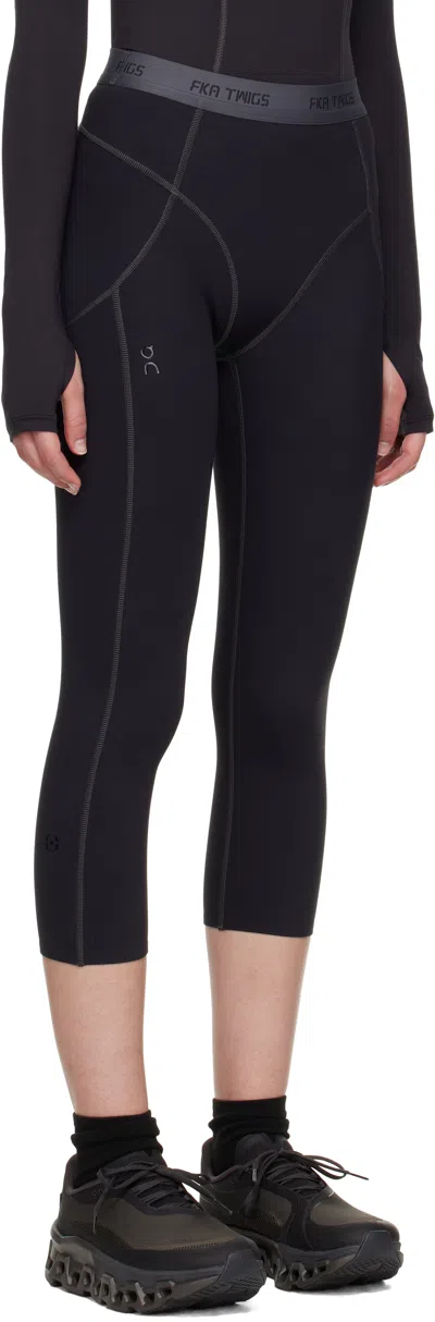 On Black Fka Twigs Editi Studio Sport Leggings