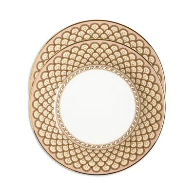 La Doublej Napoli Dessert Plates, Set Of 2 In Gold