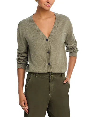 Bella Dahl Lightweight Cardigan In Green