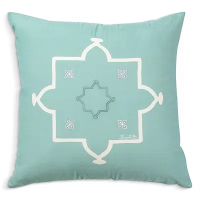 Vvyom Jade Jharoka Reversible Cushion, 20 X 20