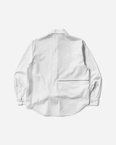 Undercover Women S Asymmetrical Zip Shirt In White