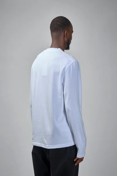 Jacquemus Le Longsleeve Tshirt Gros Grain In White