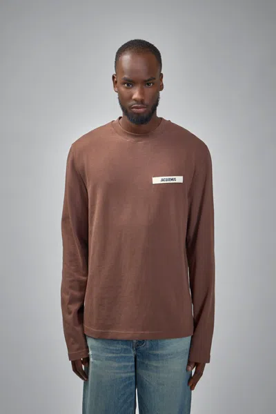 Jacquemus Le Longsleeve Tshirt Gros Grain